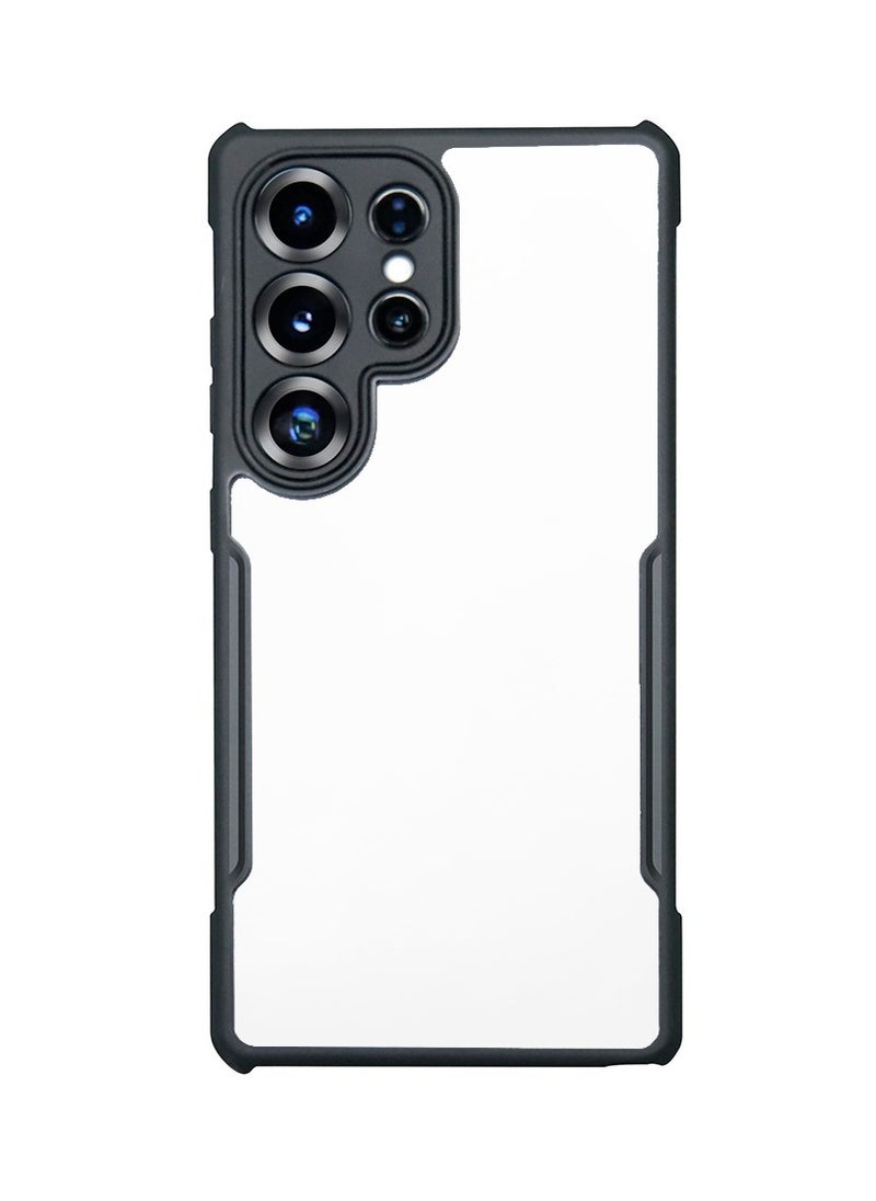 إكسوند غطاء XUNDD Hard Case Beatle PC متوافق مع سامسونج S25 ألترا، مقاوم للصدمات، مقاوم للخدوش، تصميم نحيف، مادة غير تصفر، فتحات دقيقة (أسود)  - Image 3