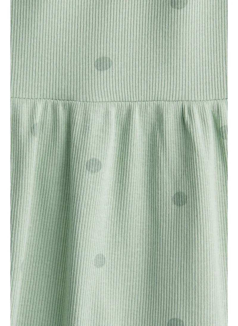 اتش اند ام Ribbed jersey dress