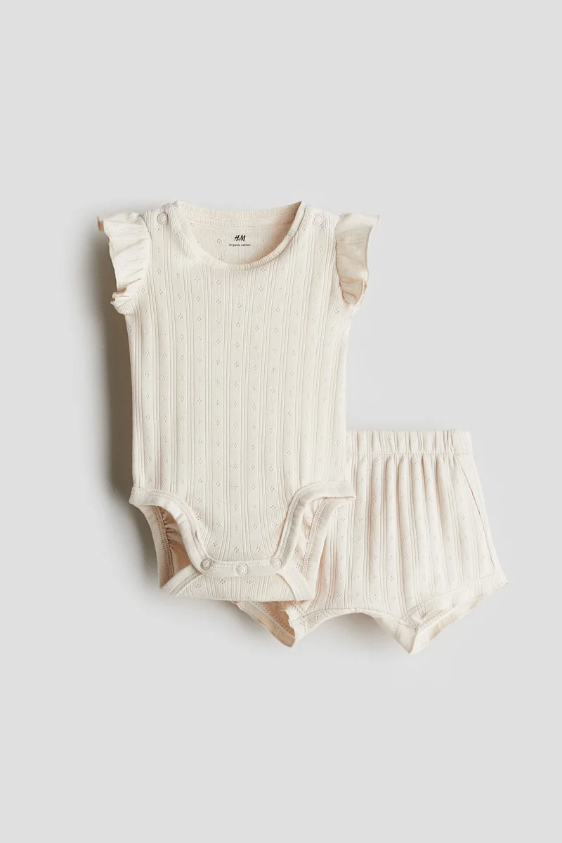 اتش اند ام 2-piece cotton set