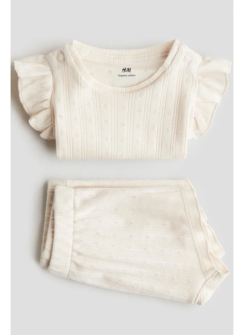 اتش اند ام 2-piece cotton set