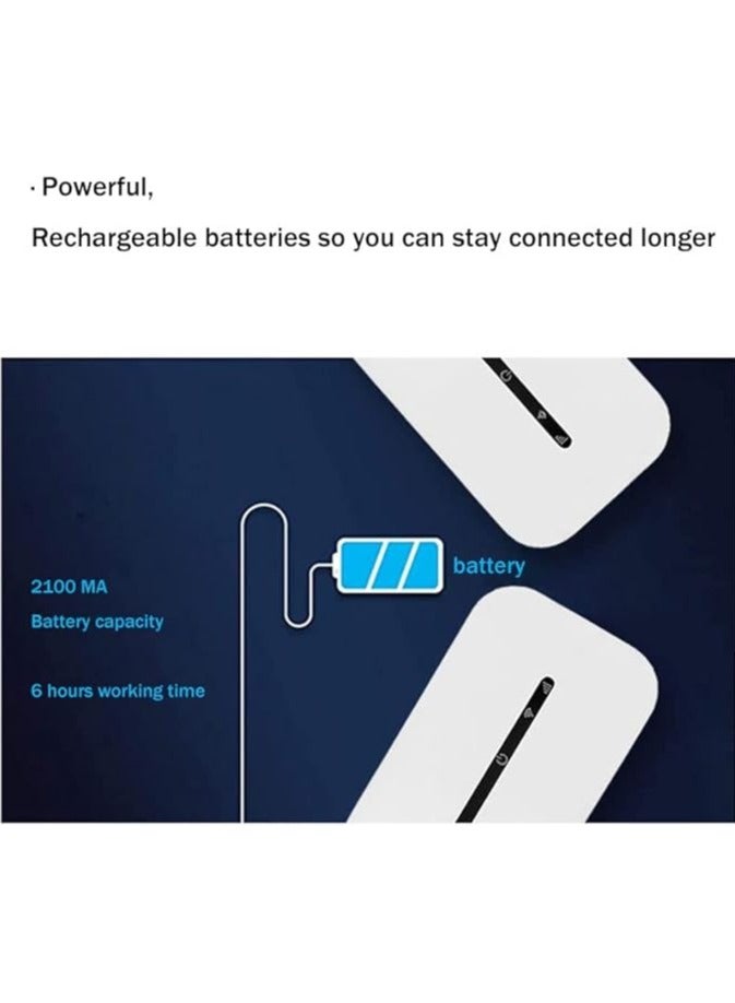 عام جهاز التوجيه اللاسلكي 4G LTE بسرعة 150 ميجابت في الثانية مع واي فاي 3 محمول، يعمل كمودم محمول للواي فاي MIFI ونقطة وصول لاسلكية - Image 2