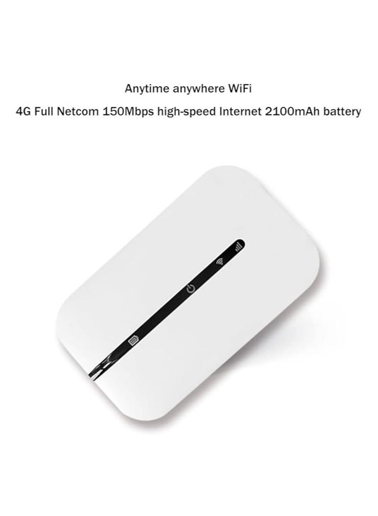 عام جهاز التوجيه اللاسلكي 4G LTE بسرعة 150 ميجابت في الثانية مع واي فاي 3 محمول، يعمل كمودم محمول للواي فاي MIFI ونقطة وصول لاسلكية - Image 3
