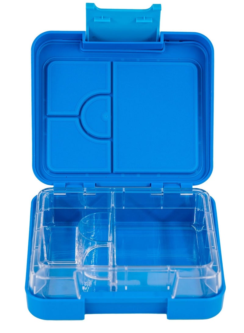 Snack Attack Lunch box Bento style Mini Snack Blue for kids Food Graded Materials BPA FREE & LEAK PROOF| Made of Triton Space Theme - Image 4