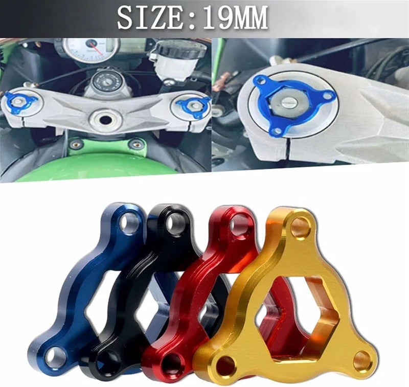 Wivplex 19mm CNC Aluminum Suspension Fork Preload Adjusters - Image 2