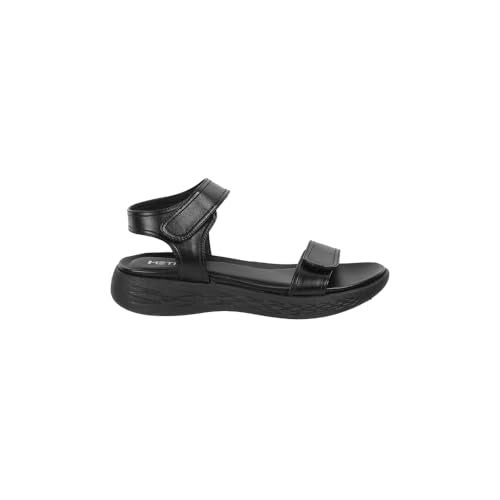 Metro Women Black Synthetic Wedge Heel Sandal UK/3 EU/36 (33-917) - Image 4