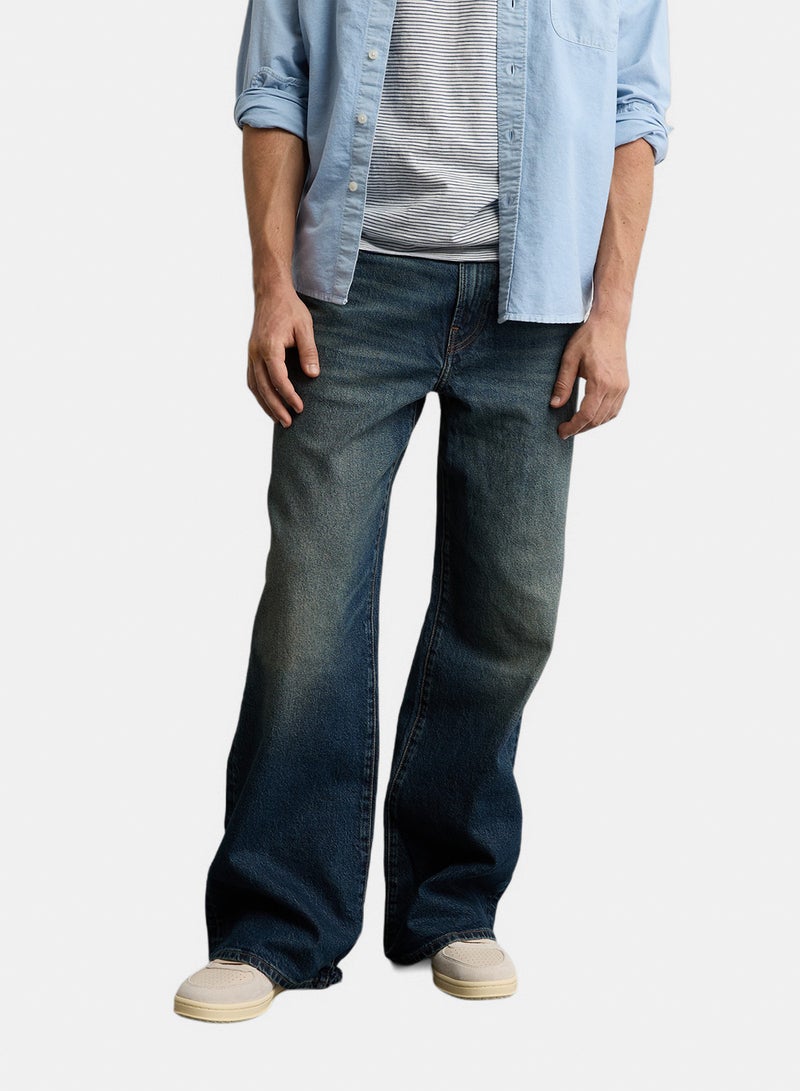 American Eagle AE AirFlex+ TENCEL™ Fibers Baggy Flare Jean - Image 1