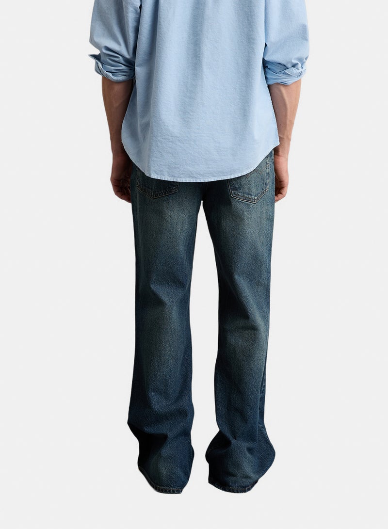American Eagle AE AirFlex+ TENCEL™ Fibers Baggy Flare Jean - Image 3