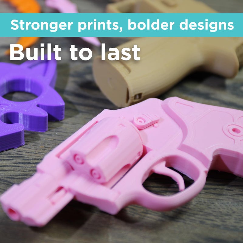 polymaker PLA PRO Filament 1.75mm 1kg, Tough & High Rigidity Pink 3D Printing Filament, PolyLite PLA PRO 3D Printer Filament 1.75mm, Print with Most 3D Printers - Image 2