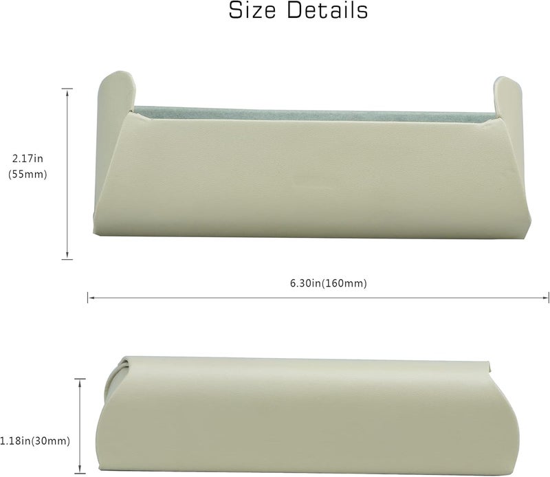 VisionGlobal Hard Shell Eyeglass Case for Eyeglasses and Sunglasses for Men/Women and Kids - Image 3