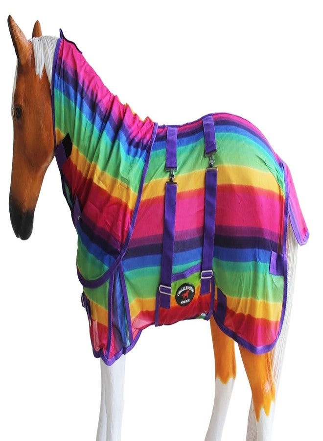 تشالنجر ملاءة صيفية صغيرة مقاس 60 بوصة للحمار أو المهر أو الحصان أو الفحل 51819 - Image 2