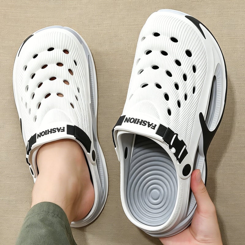 Thick Sole EVA Clog Sandals for Men Summer 2026 Non-slip Wear-resistant Driving Beach Shoes - Image 4