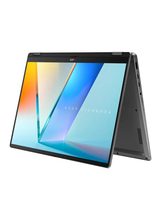 ASUS (Upgraded Version) TP3407SA-QL039W Vivobook Flip Laptop with 14 inch OLED / CORE ULTRA 7 256V / 16 GB RAM / 512 GB SSD / Intel® Arc™ Graphics / / Win11/Matte Matte English Matte Gray
