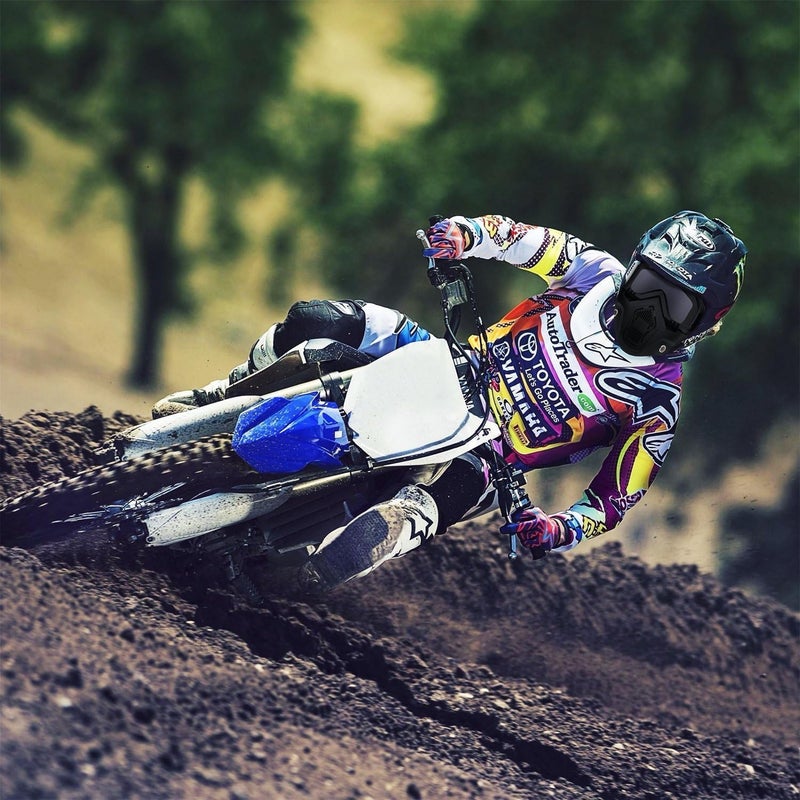 RADIANT Face Mask for Bikers in Riding UV Protected Full Face Mask Balaclava for Men Black Mask for Bike Riding & Cycling, Full Face Helmet Mask for Men (Goggle Glass (Pack of 1)) - Image 2