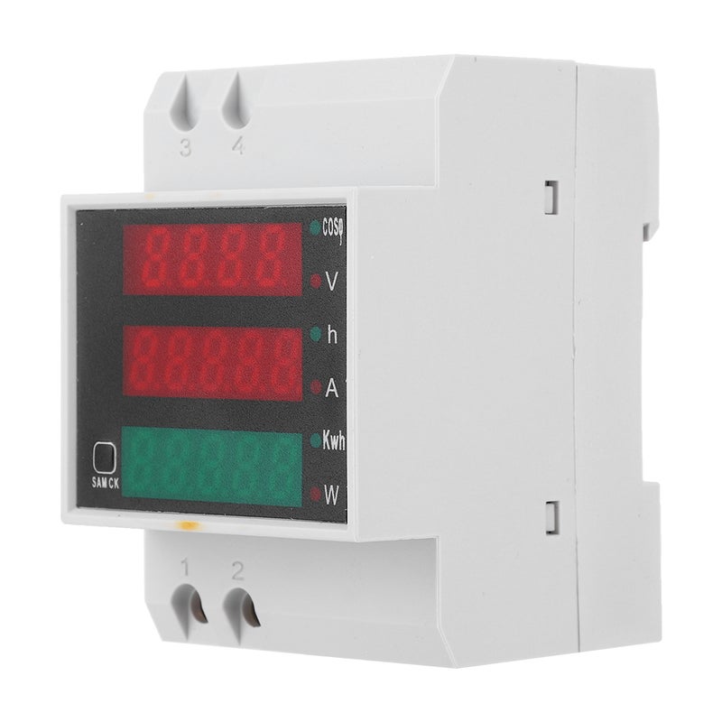 D52-2047 Multi Function Electric Meter Digital Displayed Current Voltage Power Factor Meter AC200~450V - Image 1