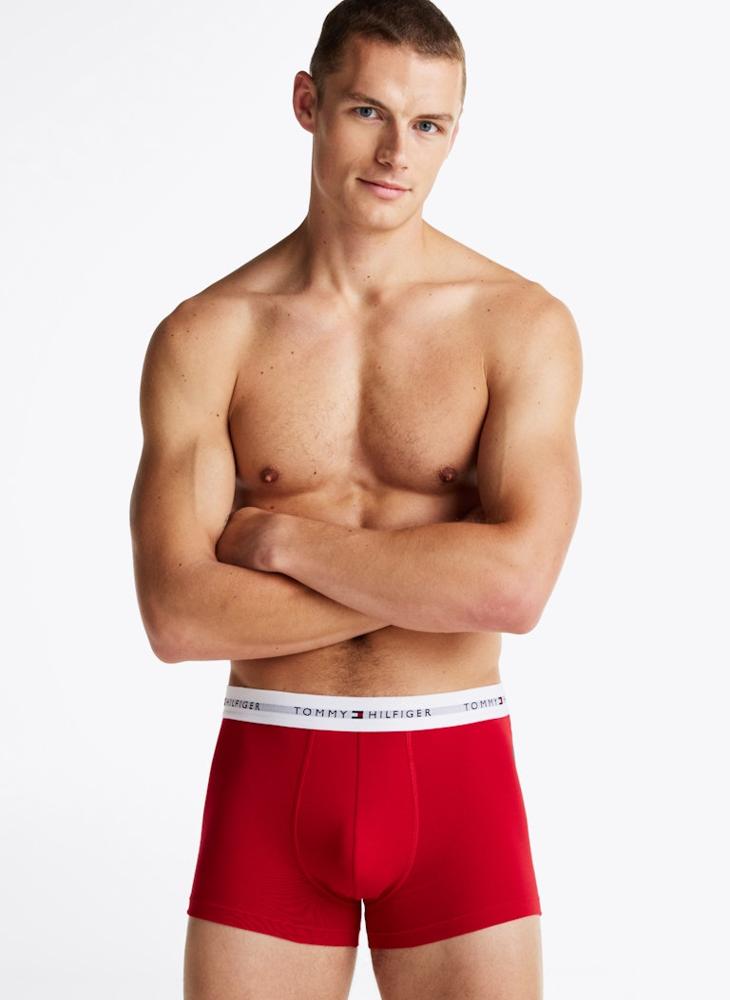 TOMMY HILFIGER 3 Pack Logo Band Trunks  - Image 5