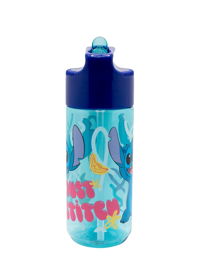 STOR WATER BOTTLE ECOZEN TRITAN  HYDRO 430 ML STITCH PALMS - Image 1