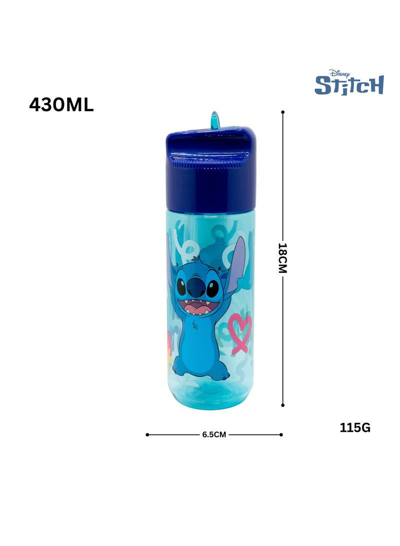 STOR WATER BOTTLE ECOZEN TRITAN  HYDRO 430 ML STITCH PALMS - Image 2