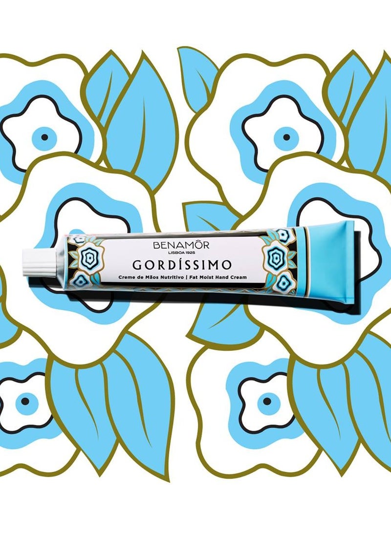 BENAMÕR Benamor Gordissimo Fat Moist Hand Cream Sweet Almond Lotion with Shea Butter Shea Butter Hand Cream All Natural Hand Cream from Benamor Travel Hand Cream Tube Hydrating Moisturising Hand Cream 50ml - Image 5