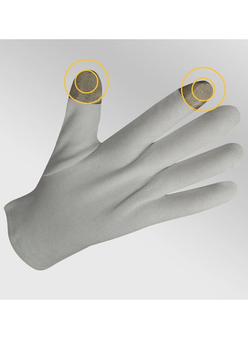 GGOOT White Cotton Gloves - Thin Cotton Gloves for Sleeping,Cotton Hand Gloves for Sleeping Beauty Dry Hands Inspection  - Image 4
