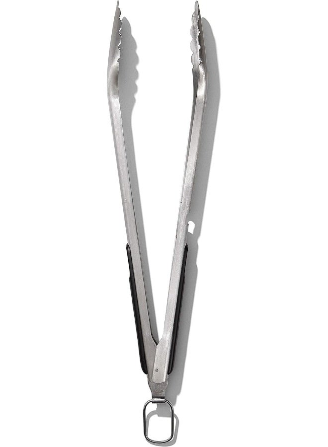 OXO Good Grips Grilling Tongs With Built In Bottle Opener - Image 1