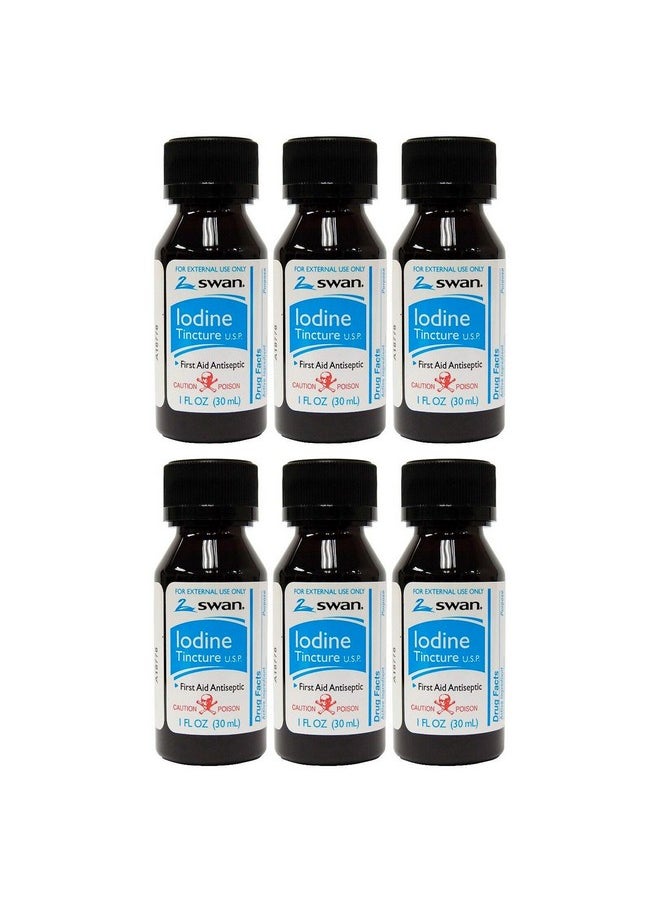 Swan Iodine Tincture U.S.P. - 1 fl oz (6 Pack) - pzsku/ZB97DF80C7BDD81293704Z/45/_/1739864893/bdad181a-61ed-4aac-a5a0-ac3ee391df57