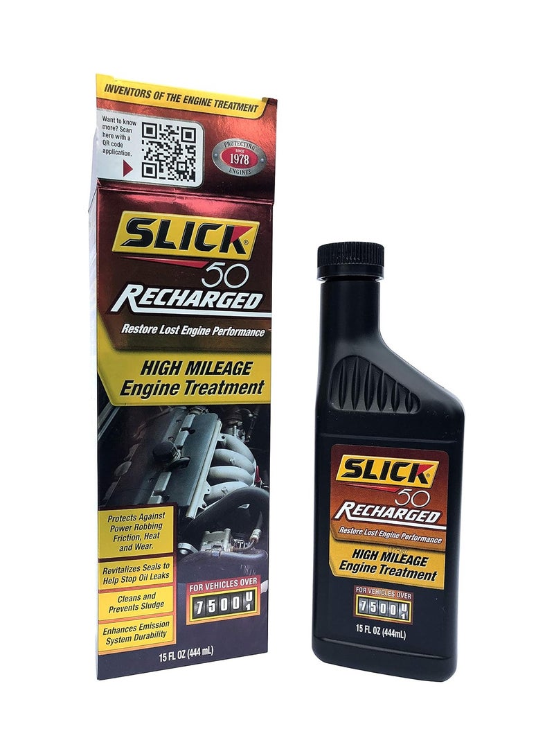 Slick 50 750002 Recharged High Mileage Engine Treatment, 15-Ounce - Image 3