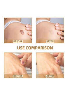 Jaysuing Tatto Cover Up - Ultra-Thin Flaw Concealer Sticker Patch Skin Concealing Tape - Thin tattoo cover up tape for unisex - Tattoo Cover Up Makeup Waterproof for Covering Up Scars and Tattoo 10Pcs 60 patchs  - Image 5