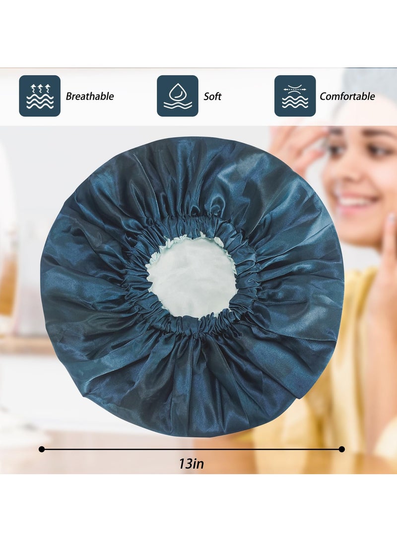 قبعة نوم من الحرير للنساء للشعر الطبيعي - Image 4