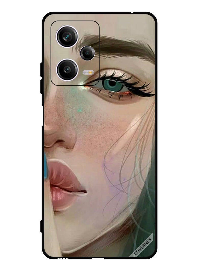 Covernex غطاء حماية لجهاز شاومي ريدمي نوت 12 برو ششش هي حزينة - Image 1