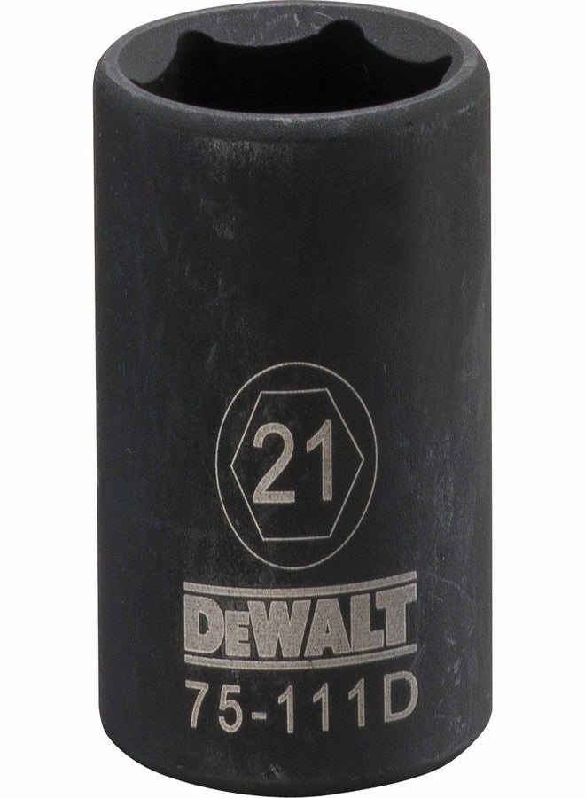 DEWALT DWMT75111OSP 6 Point 1/2" Drive Impact Socket 21MM