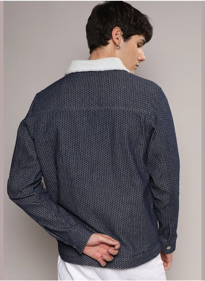 Campus Sutra Front Button Jacket