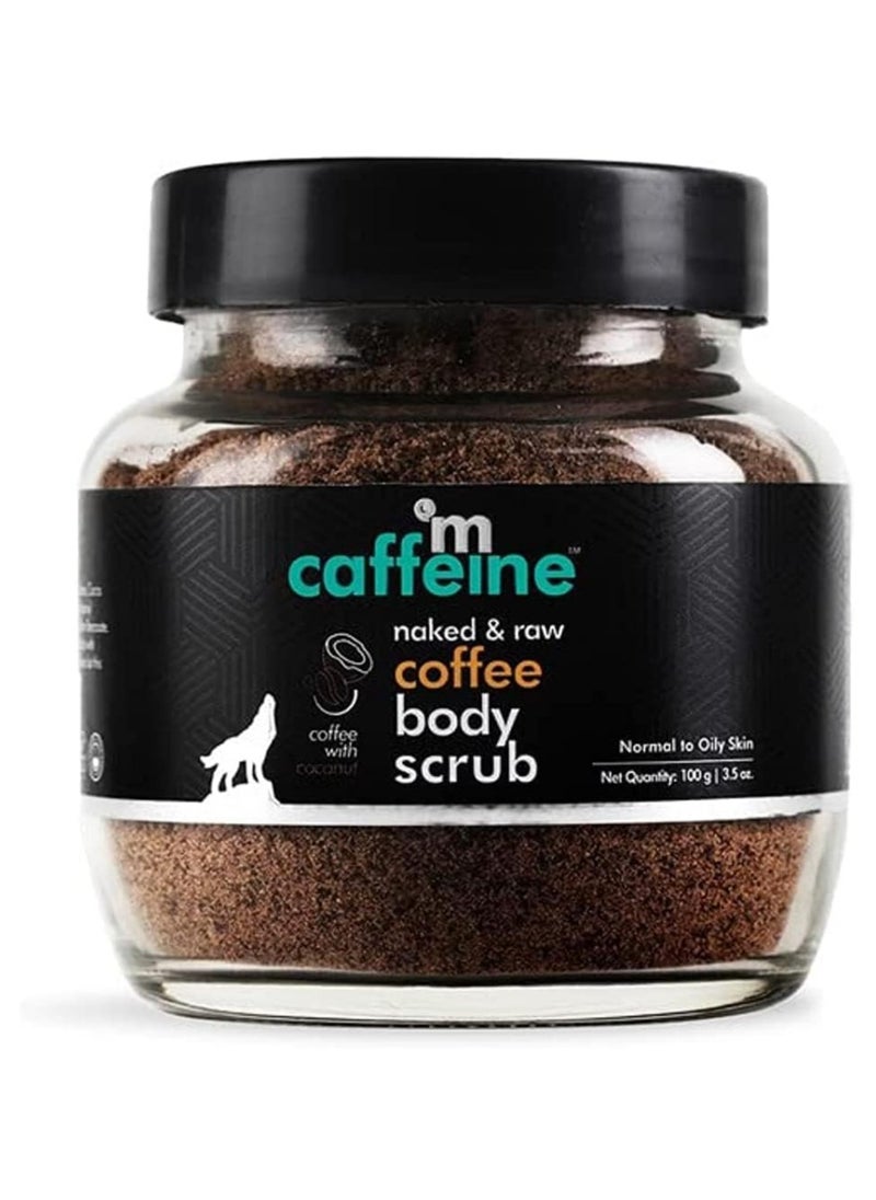 MCaffeine mCaffeine Naked & Raw Coffee Body Scrub (100 g)_MCaf40  - Image 1