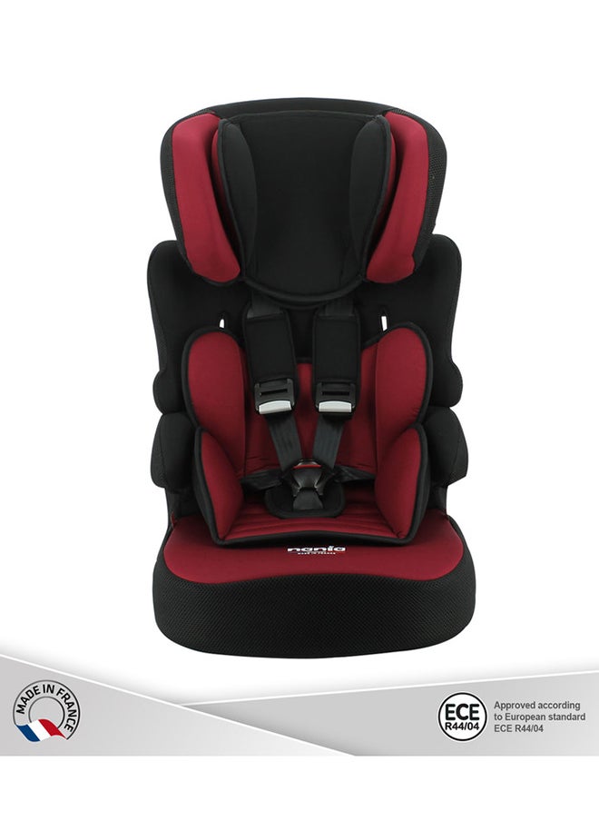 Nania - Beline Carseat For Group 1/2/3, 2 To 10 Years, 9 - 36 Kg,Bordeau - Image 1