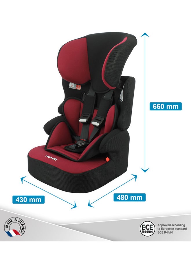 Nania - Beline Carseat For Group 1/2/3, 2 To 10 Years, 9 - 36 Kg,Bordeau - Image 1