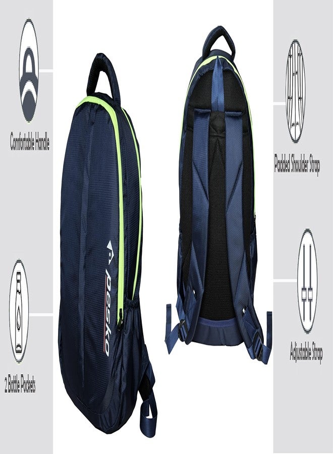 PESKO Laptop Backpack Backpack Bag For Sports And Travelling Use Green Black (Pack Of 1) - Image 5