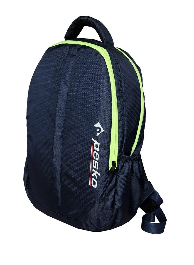 PESKO Laptop Backpack Backpack Bag For Sports And Travelling Use Green Black (Pack Of 1) - Image 1