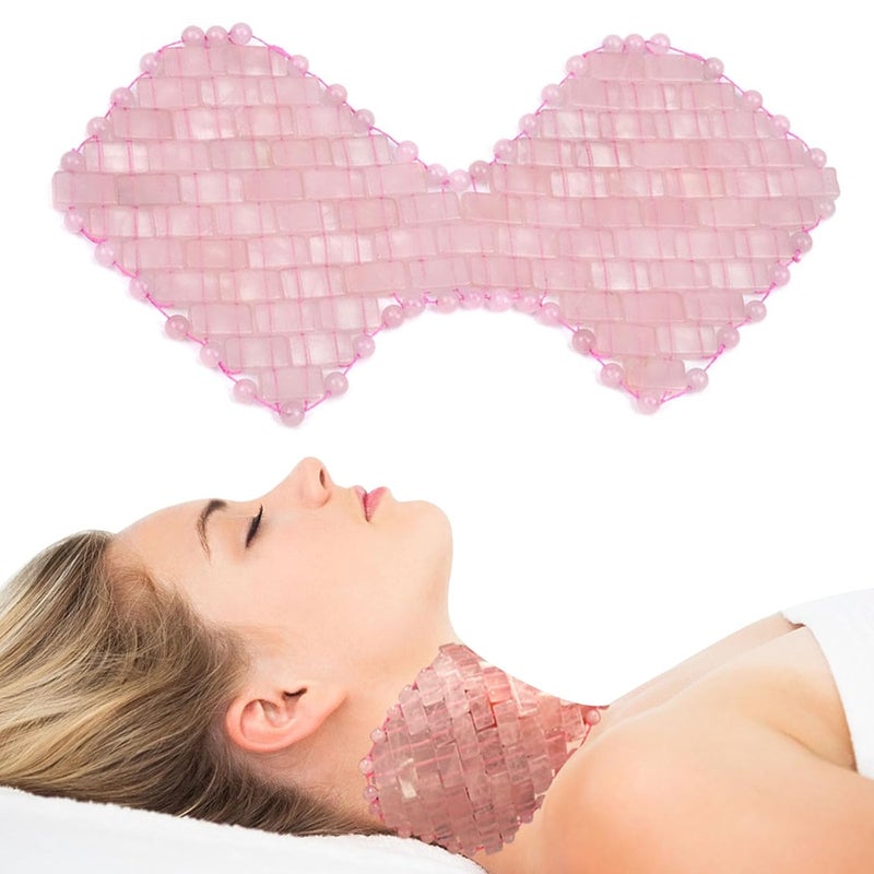 gemshan Neck MaskNeck Wrinkle Skin Facial Tool Moisturizer Stone Neck Mask for Beauty DIY Skin Care Moisturizing Firming