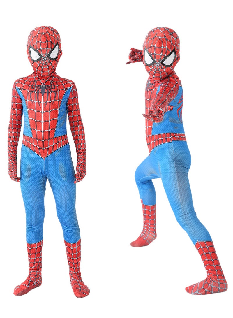 Kids Superhero Costumes Movie Characters Fantasy Onesies  Party Dress Up - Image 2