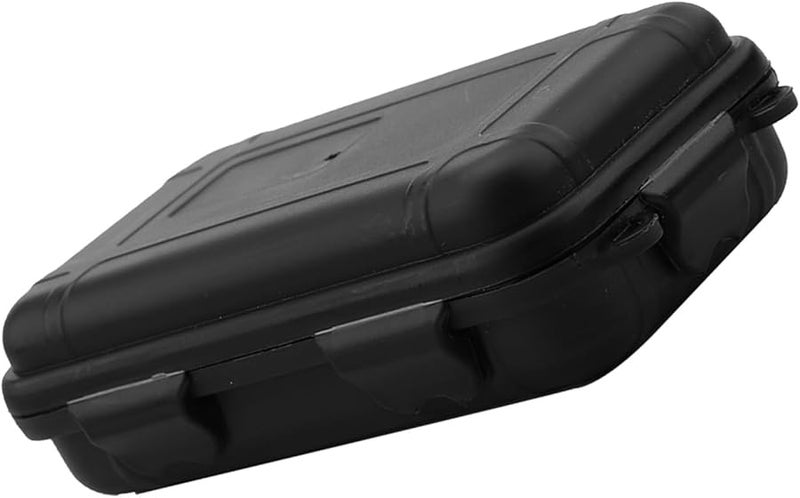 Small Black Shockproof Sealed Storage Box Portable Container for Outdoor Tools - Image 2