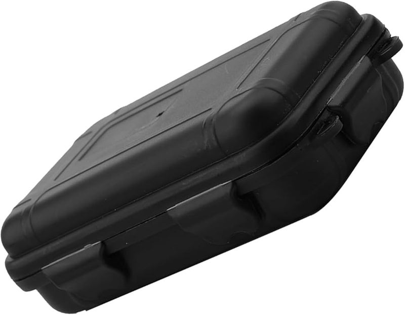 Small Black Shockproof Sealed Storage Box Portable Container for Outdoor Tools - Image 3