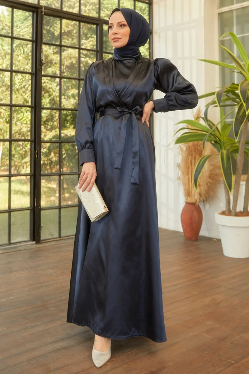 Tofisa 11482-DARK BLUE Dress