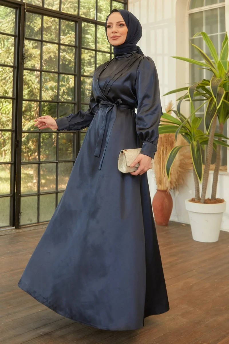 Tofisa 11482-DARK BLUE Dress