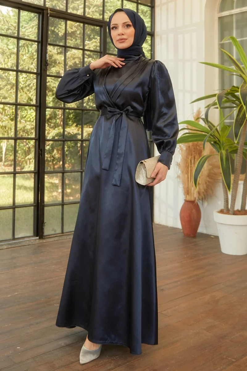 Tofisa 11482-DARK BLUE Dress