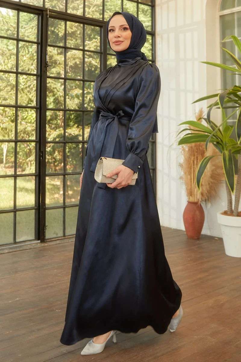Tofisa 11482-DARK BLUE Dress