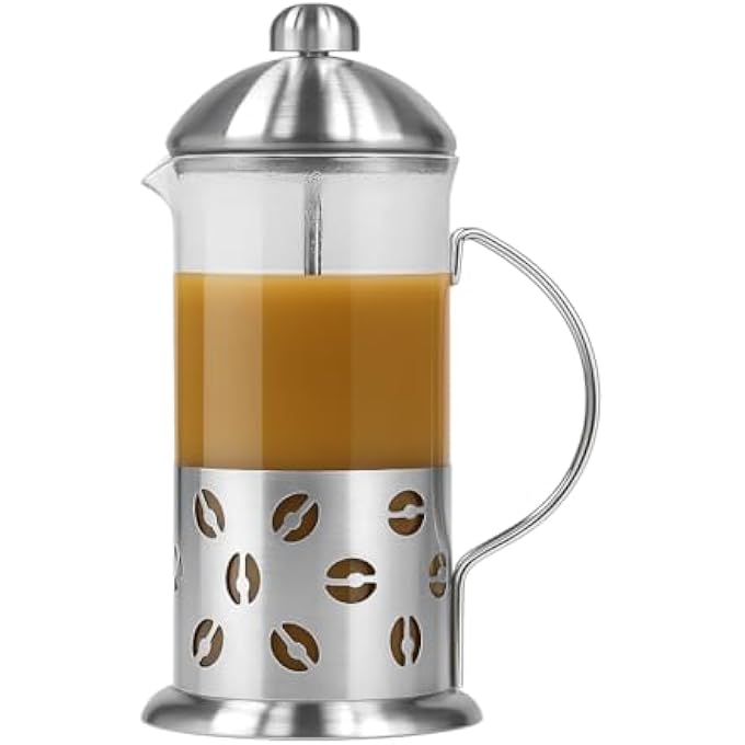 FITTO Maker Stainless Steel Insulated Coffee Press 304 Grade 3Level Filtration System Dishwasher Safe 600Ml - Image 2