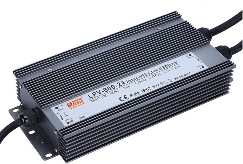 Waterproof Switching Power Supply LPV-60W150W350W400W Outdoor Underground 12V/24V DC Power Supply(LPV-100W-12V) - Image 1