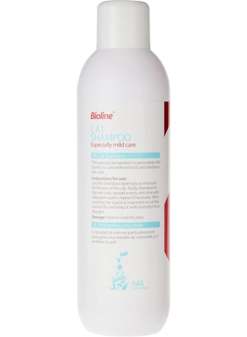 Bioline Cat Mild Pet Shampoo – 1000ml, Multicolor - Image 1