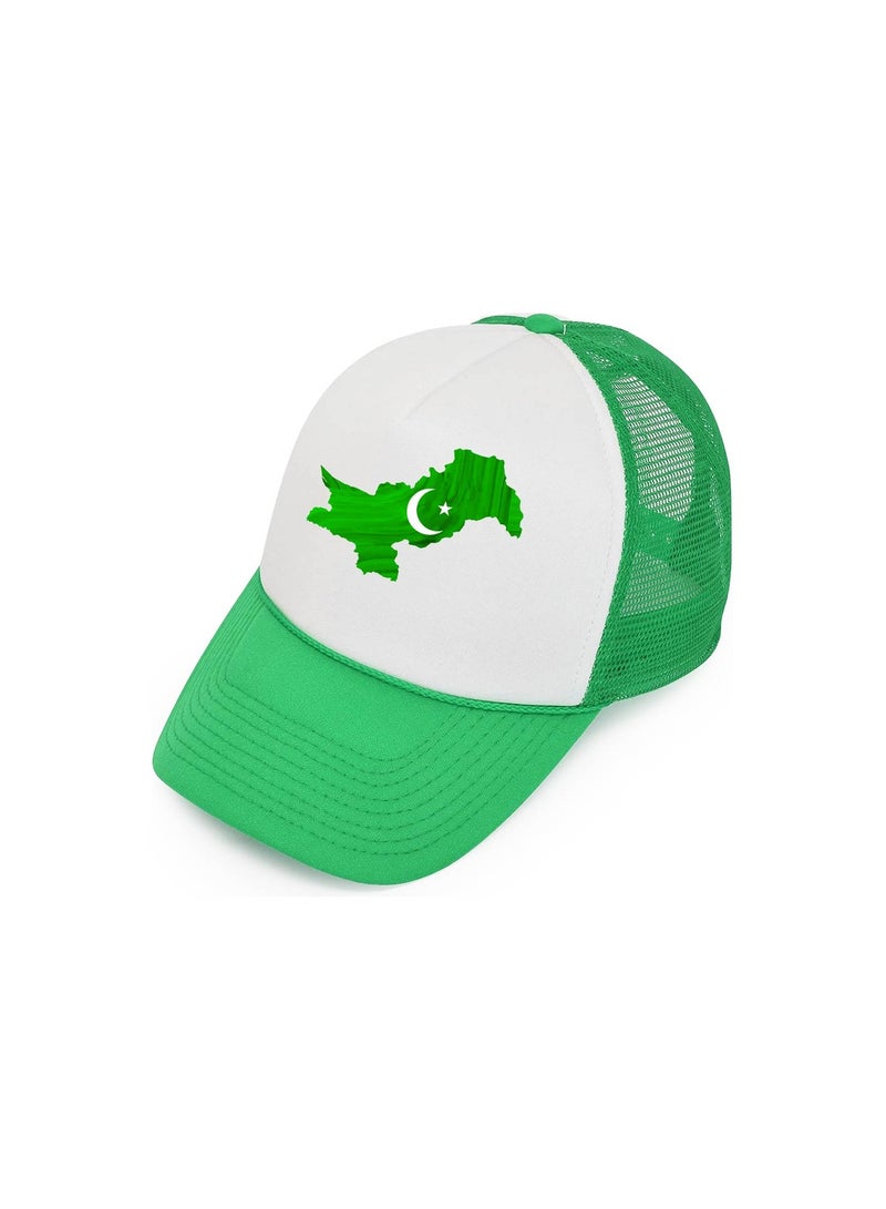 Pakistan Independence Day Baseball Cap for Both Men and Women With Metal Adjustable Buckle Closure - Great Accessory for Sporting Events, Outdoor Activities, and Events - Image 1