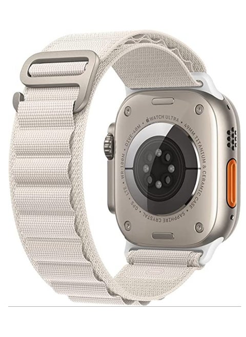 Designer Sport Alpine Loop Nylon Band Compatible with Apple Watch Bands 38/40/41mm | 42/44/45/49mm, Replacement Strap Ultra Series 8 7 6 5 4 3