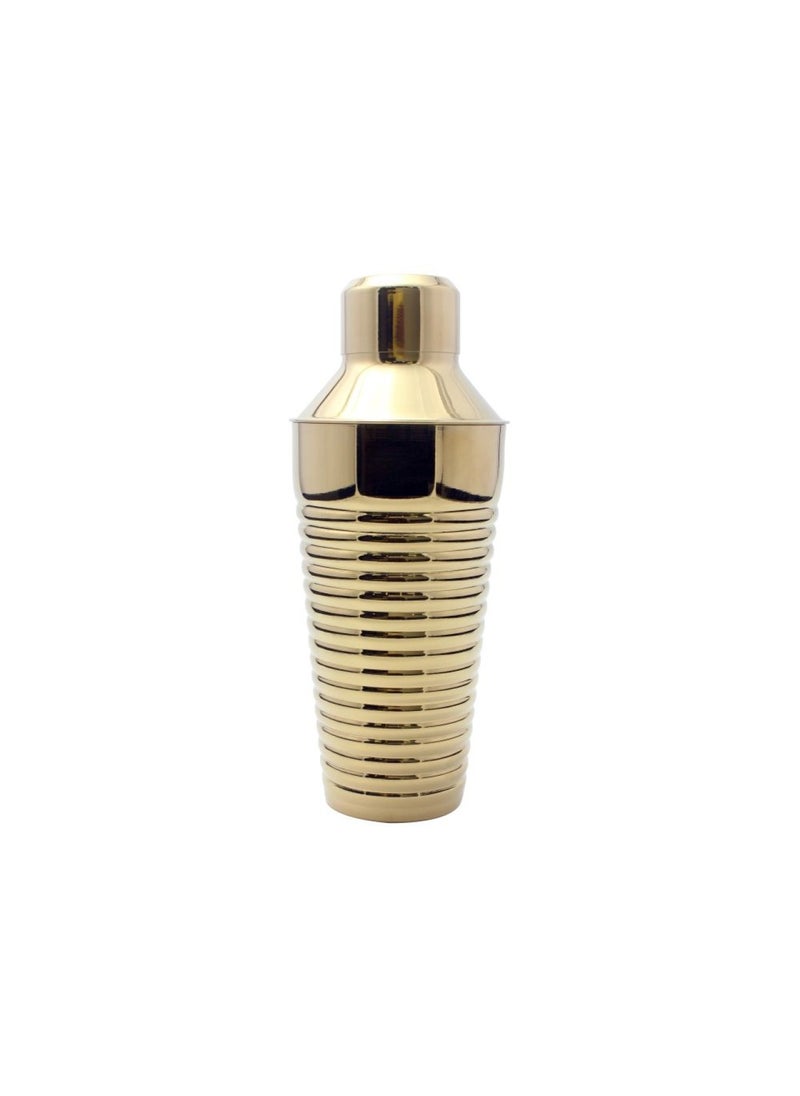 DANUBE HOME Danube Bar Collection Cocktail Shaker Gold OD 9.5 X HT 25 CM,700ML 